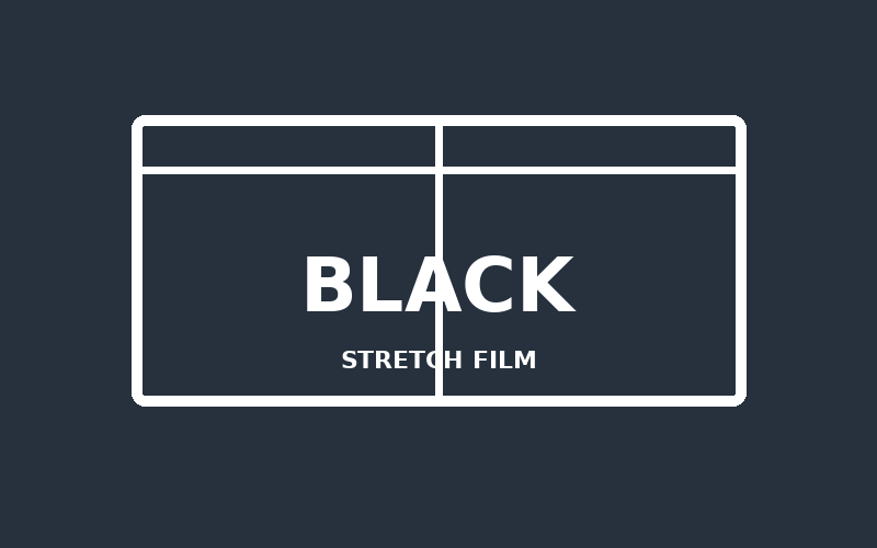 SW-008 black stretch film